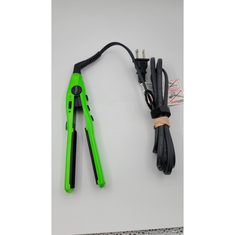 Paul Mitchell Pro Tools Green Express Mini Crimp Hair Crimper TESTED SM3NACH